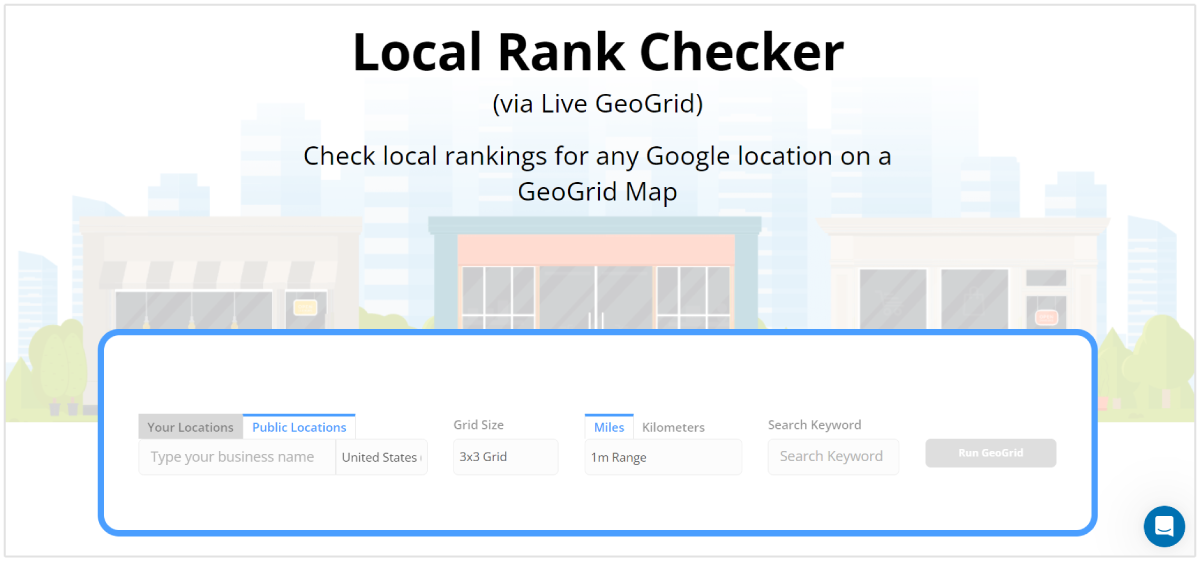 verificador de classificação local